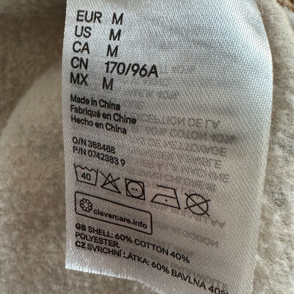 H&M Leopard Soft Crewneck - Size Medium - Picture 5 of 7